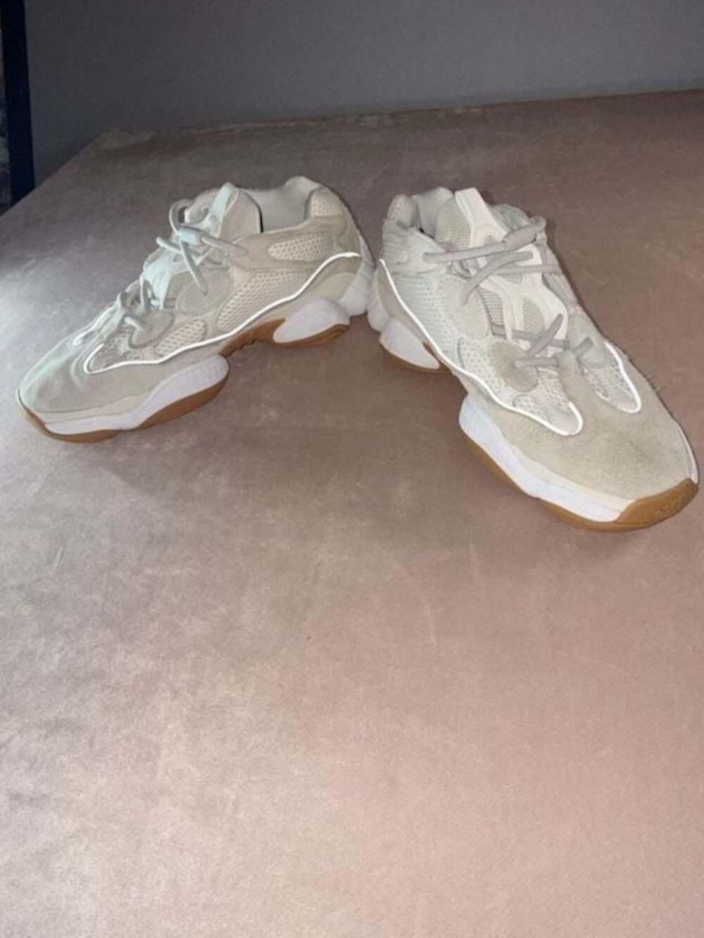 Adidas Yeezy 500 'Stone Taupe' Sneakers Mens 10.5